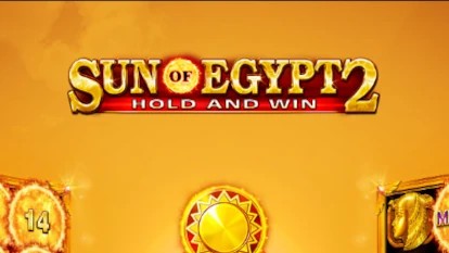 Sun of Egypt 2: Hold and Win logo – Slots by Booongo at Bdmbet